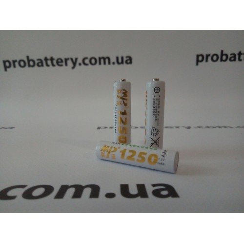 Аккумулятор Ni-MH MP-Gold  AAA 1.2V 0.85Ah в интернет-магазине ProBattery.com.ua