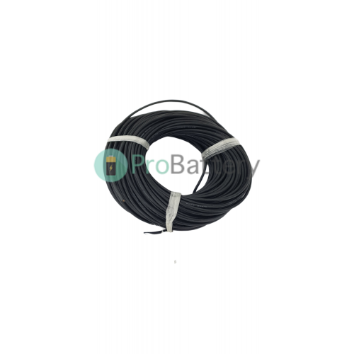 Провод силиконовый 12 AWG чёрный в интернет-магазине ProBattery.com.ua