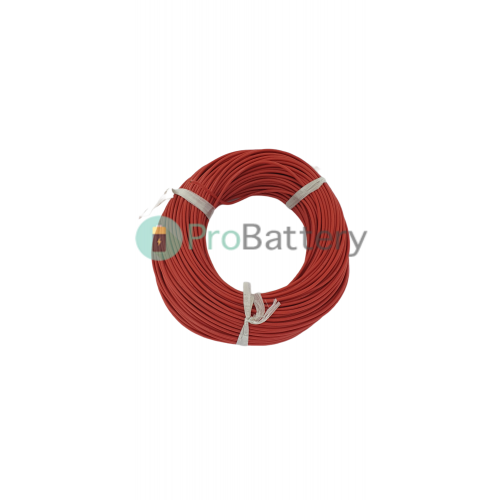 Провод силиконовый 14 AWG красный 1м в интернет-магазине ProBattery.com.ua