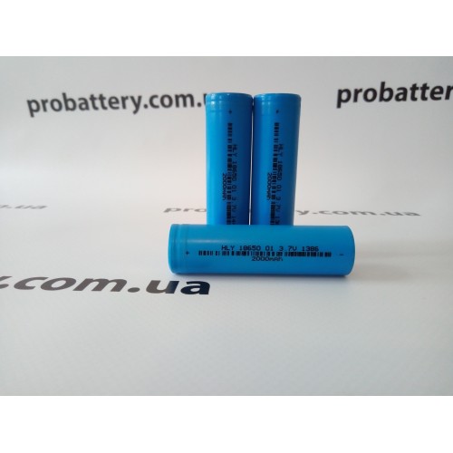 Аккумулятор Li-ion 18650 3.7V 2Ah 20A в интернет-магазине ProBattery.com.ua